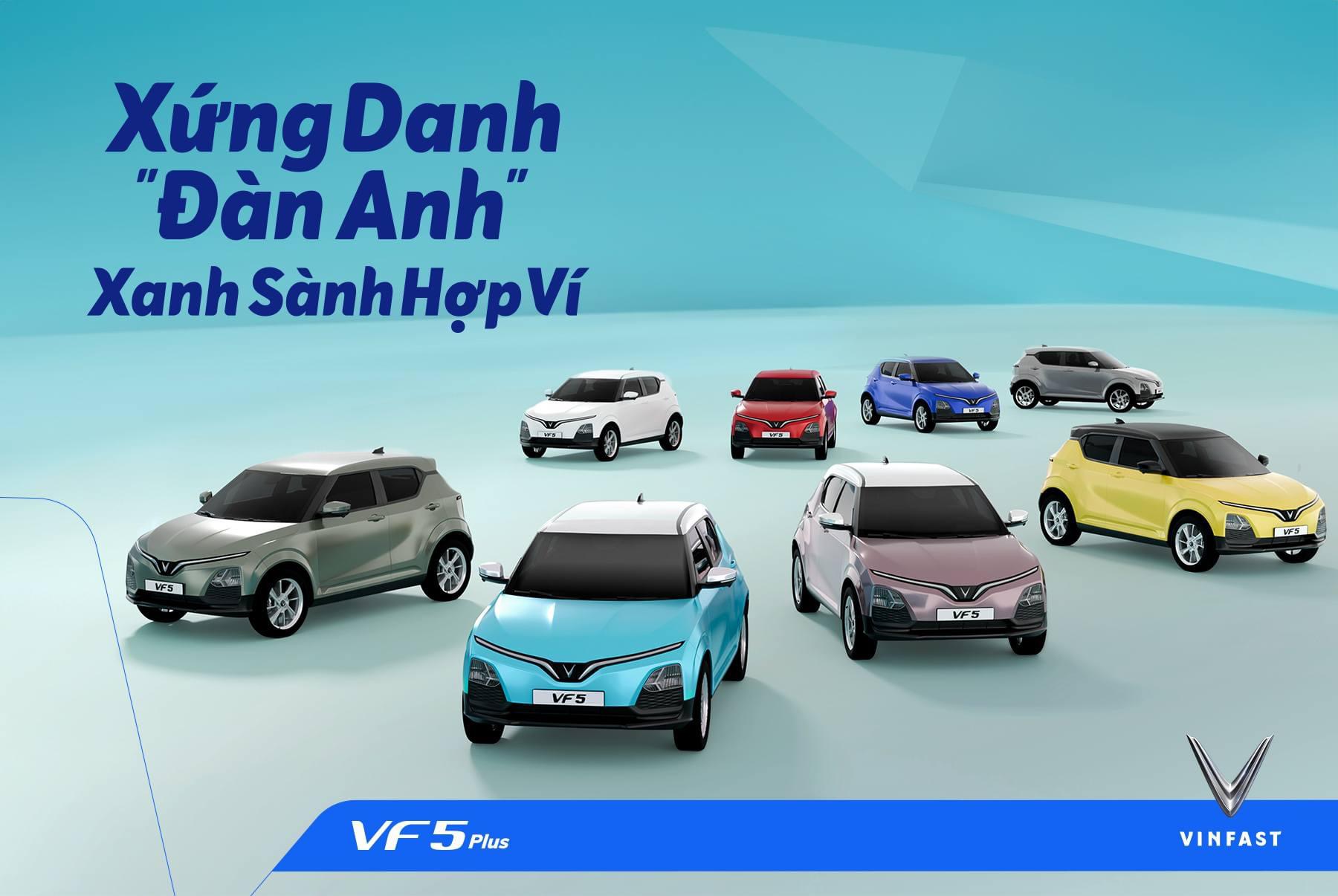 VF5 PLUS ĐỔI MÀU THEO SỞ THÍCH 